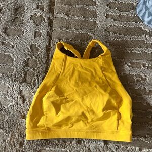 Lululemon Strappy High Neck Sports Bra